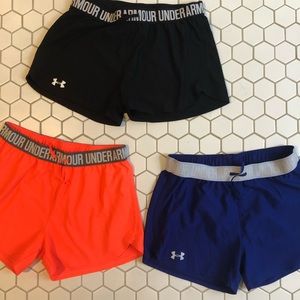 Under Armor Play-Up shorts - Bundle of 3